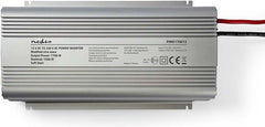 Nedis Auto Omvormer 1700W – 12V / 230V – 2x Stopcontact – Gemodificeerde Sinusgolf – Schroefaansluiting – Spanningsomvormer