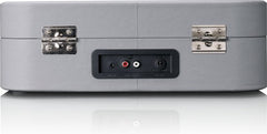 Classic Phono Retro Platenspeler - Vinyl Koffer met Bluetooth - Auto-stop - TT-116GY - Grijs •