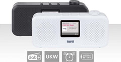 Imperial DABMAN 16 - DAB+ / FM Radio - Alarmfunctie - Batterijen & Netstroom - Wit