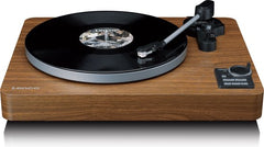 Lenco Platenspeler - Volledig automatische Platenspeler - Bluetooth en Voorversterker - LBTA-165WD - Hout •