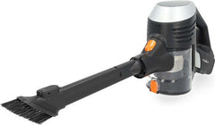 Nedis - Draadloze Steelstofzuiger - 130W - HEPA - LED Borstel - Oranje/Zwart
