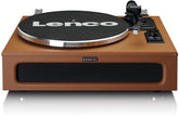 Platenspeler - Bluetooth - Met speakers - Bruin - Lenco - LS-430BN •