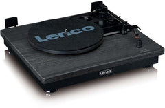 Lenco Platenspeler met Bluetooth - 2 externe Speakers - LS-100BK - Zwart