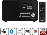 Internetradio met wifi en dab+ - DAB Radio - FM Radio - Zwart - Imperial
