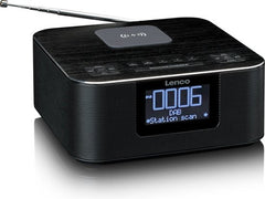 Wekkerradio - Digitale wekker - Alarmklok - Zwart - Lenco - CR-650BK