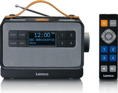 Radio op batterijen - Draagbare radio - DAB+ & FM - Zwart - Lenco - PDR-065BK