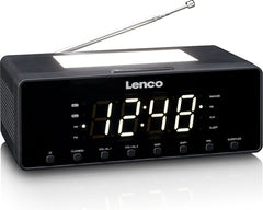 Wekkerradio - Digitale wekker - Alarmklok - Zwart - Lenco - CR-540BK
