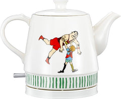 Pippi Langkous keramische Waterkoker - 0,8 Liter - Retro - 20130005 - Pippi Circus design •