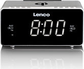 Wekkerradio - Digitale wekker - Alarmklok - Zilver - Lenco - CR-550SI