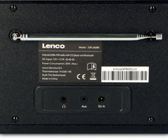 Lenco DIR-260BK - Internet radio met DAB+ en Bluetooth® - Zwart •