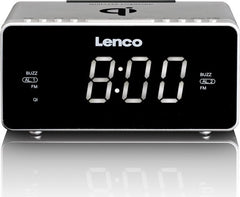 Wekkerradio - Digitale wekker - Alarmklok - Zilver - Lenco - CR-550SI