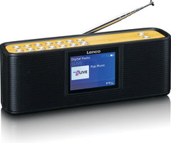 DAB Radio met Bluetooth - Zwart - Lenco - PDR-045BK