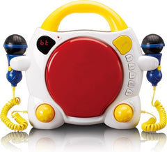 Karaoke set voor kinderen - 2 Microfoons - Wit - Lenco •