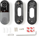 Nedis SmartLife Video Deurbel - Full HD 1080p - Zonder Abonnement - IP54 - Bewegingssensor - Nachtzicht - Zwart