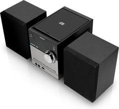 Lenco MC-150 - Stereo set met DAB, Bluetooth®, AUX en USB-aansluiting - Zwart