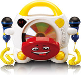 Karaoke set voor kinderen - 2 Microfoons - Wit - Lenco •