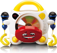 Karaoke set voor kinderen - 2 Microfoons - Wit - Lenco •