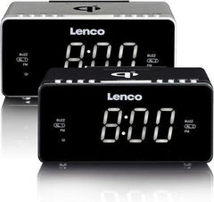 Wekkerradio - Digitale wekker - Alarmklok - Zilver - Lenco - CR-550SI
