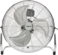 Vloerventilator - Industriele ventilator - 45 cm - Zilver - Arebos