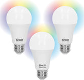 Smart LED Lamp E27 - Smart Verlichting - Wifi LED lamp - Energiezuinig - 3 stuks - Alecto