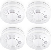 Alecto Rookmelder SD1010 4X - Brandmelder met batterij voor 10 jaar - 4 stuks
