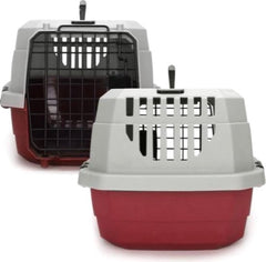 Reisbench - Reismand - Transportbox - Kat & Hond - 68x48x42 cm - Rood - Nobleza