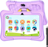 Kindertablet - Tablet voor kinderen - 96GB - Tablet - 7 Inch - Tablet Kinderen - Roze - Olvy
