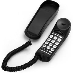 Alecto Telefoon - Eenvoudige Huistelefoon - Bedraad - Gemakkelijk in gebruik - Blijft werken bij stroomuitval - CW10 - Zwart