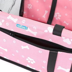 Hondenmand auto - Autostoel hond - 40x35x45 - Roze - Nobleza