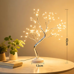 Aigostar Lichtboom met Lichttakken - USB & Batterij - Met afstandsbediening - Kersttakken - Woonkamer - Slaapkamer - Decoratie - Nachtlampje - Warm Wit Licht