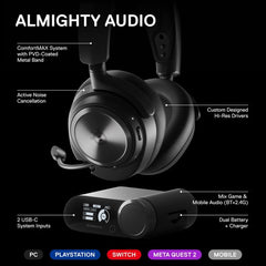 SteelSeries Arctis Nova Pro - Draadloze Gaming Headset - PC, PS5/PS4 & Switch