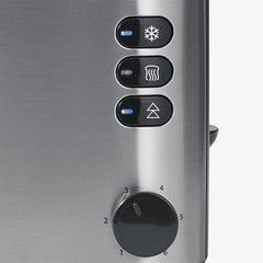 Severin AT 2509 Broodrooster – Lange Sleuf – 4 Sneetjes – RVS – 1400 W