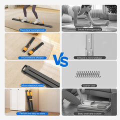 Pilates Board - Pilates Reformer - 4-in-1 - Zwart - MERACH