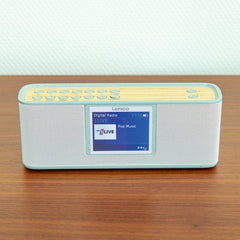 Radio op batterijen - Draagbare radio - DAB & FM - Bamboe - Lenco
