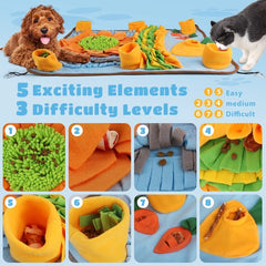 Snuffelmat - Hondenspeelgoed - Snackmat - 75x58 cm - Nobleza
