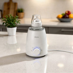 Alecto Flessenwarmer - Geschikt voor alle gangbare flessen - 500W - BW800 - Wit