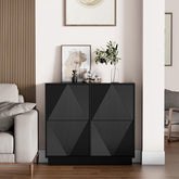Schoenenkast - Schoenenrek - 100x24x91 cm - Zwart - UEV
