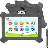 Kindertablet - Tablet voor kinderen - 96GB - Tablet - 7 Inch - Tablet Kinderen - Grijs - Olvy