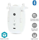 Nedis SmartLife Gordijnrobot – Voor U-rail – Bluetooth – 4000mAh – Wit •