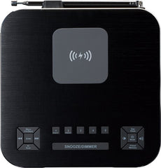 Wekkerradio - Digitale wekker - Alarmklok - Zwart - Lenco - CR-650BK