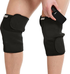 Fysic FHP-180L Warmtebandage knie links - Warmte pad voor de linkerknie - Zwart