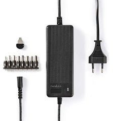 Nedis Universele Adapter – 60W – 6–16V DC – 8 Pluggen – Zwart