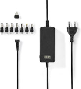 Nedis Universele AC-Stroomadapter - 36 W - 12 / 13 / 14 / 15 / 16 / 17 / 18 / 18.5 / 19 / 19.5 / 20 / 21 / 22 / 23 / 24 V DC - 1.80 m - 2.4 - 3.0 A - 7 plug(s) - Zwart