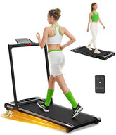 AKLUER 480L-B Wandelband met Helling – Inklapbare Loopband, Stille 2.5PK Motor, 150 kg
