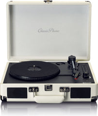 Platenspeler - Bluetooth - Met speakers - Retro - Creme - Lenco •