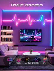 Led strip - Ledstrip - 3 meter - RGB - Aigostar