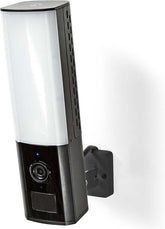 Nedis SmartLife Camera voor Buiten - Omgevingslicht - Full HD 1080p - IP65 - Cloud Opslag (optioneel) / microSD (niet inbegrepen) / Onvif - 100 - 240 V AC - Bewegingssensor - Nachtzicht - Zwart •