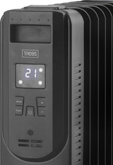 Trebs 99404 - Olieradiator - 2000W - Verstelbare Thermostaat - Zwart •
