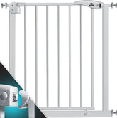 KIDIZ® Traphekje zonder boren - Veiligheidshekje - 74-87cm •