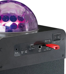 Karaoke set voor volwassenen - 1 Microfoon - Zwart - Lenco